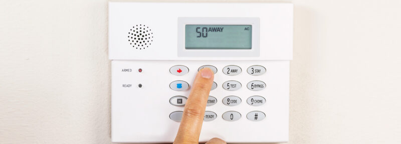 Figure on the pad of a Alarm Systems in McAllen, Robstown, Kingsville, Port Aransas, Aransas, and Surrounding Areas